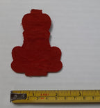 Lyre and Crown No1 and Ceremonial Dress British Army Red Embroidered Arm Patch