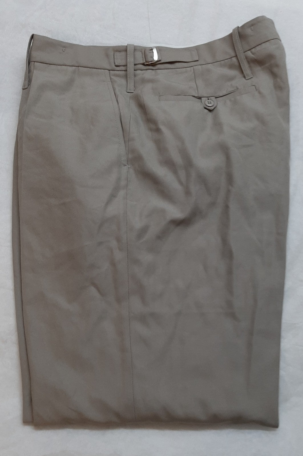 British Army Trousers Tropical Lightweight Stone Safari Pants W38"