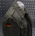 Vintage Field Jacket German Army 1960s Pattern Wool Serge Bundeswehr 104cm