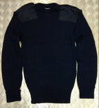 Commando Naval Pullover Wool Mix RN Jumper British Navy Blue Colour Crew Neck