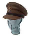 No2 Officer Hat REME British Army Full Insignia & Chin Strap Goldings 56cm