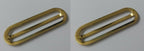 Genuine British Brass Stable & Parade Belt Slider Adjuster X2 STD7