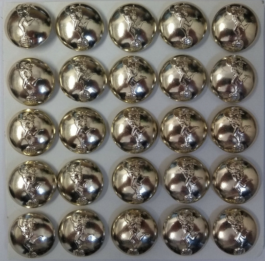 Genuine British Army X 25 Royal Corps of Signals Insignia Dress Buttons 40L
