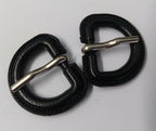 Genuine British 3/4" Stable Belt Bound D Ring Prong Buckle 3 Pair STD58