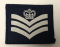 Genuine Vintage British Royal Air Force Flight Sergeant TRF Patch