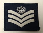 Genuine Vintage British Royal Air Force Flight Sergeant TRF Patch