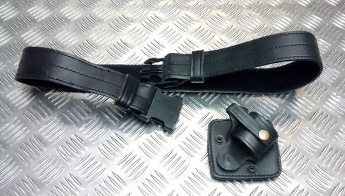 & Security Detail Belt PWL With Handcuff Pouch PBHC01