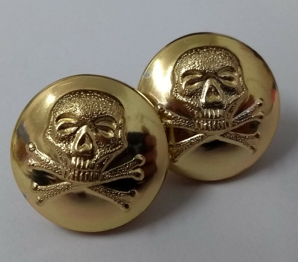 Genuine British Army QRL Lancers Skull & Crossed Bones Buttons Insignia ASBT111