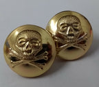 Genuine British Army QRL Lancers Skull & Crossed Bones Buttons Insignia ASBT111