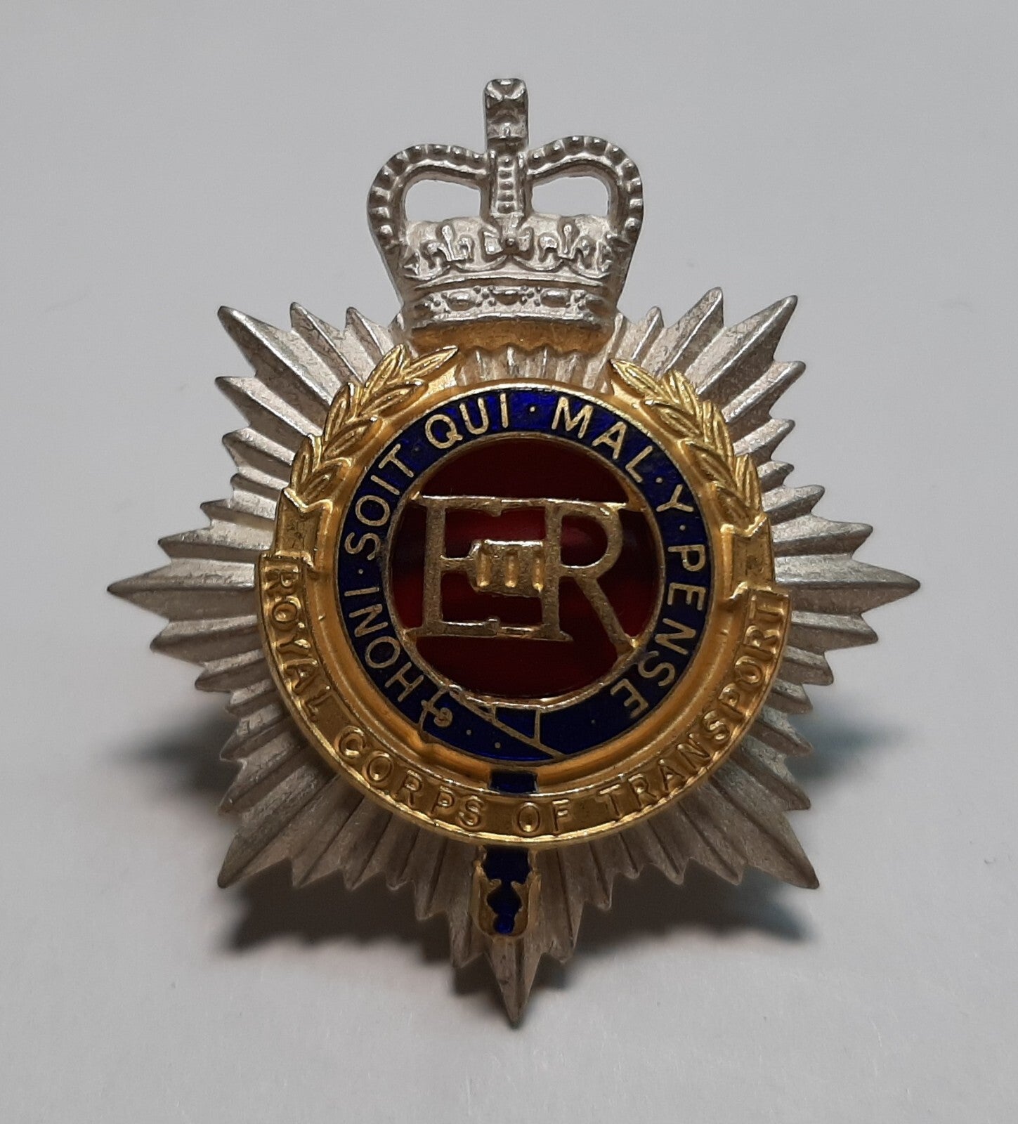 Vintage RCT Hat Badge British Army Old Pattern The Royal Corps of Transport