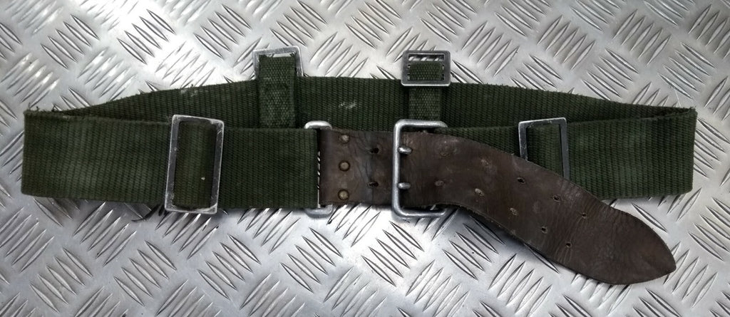 M39 Belt & Harness WW2 Pattern Heavy Canvas Vintage Army Webbing