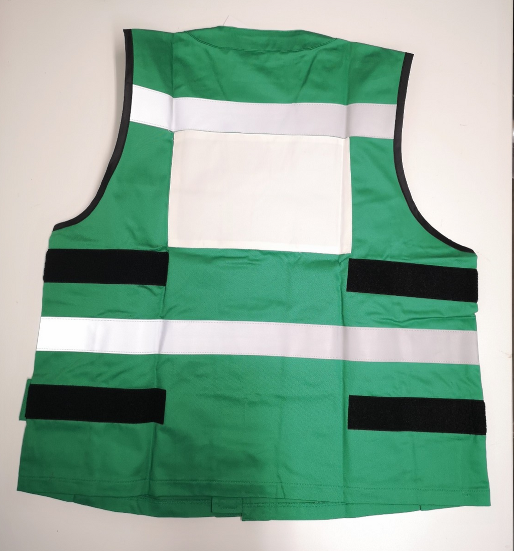 High Visibility Vest Surcoat Green or Blue Flight Deck Royal Navy RN
