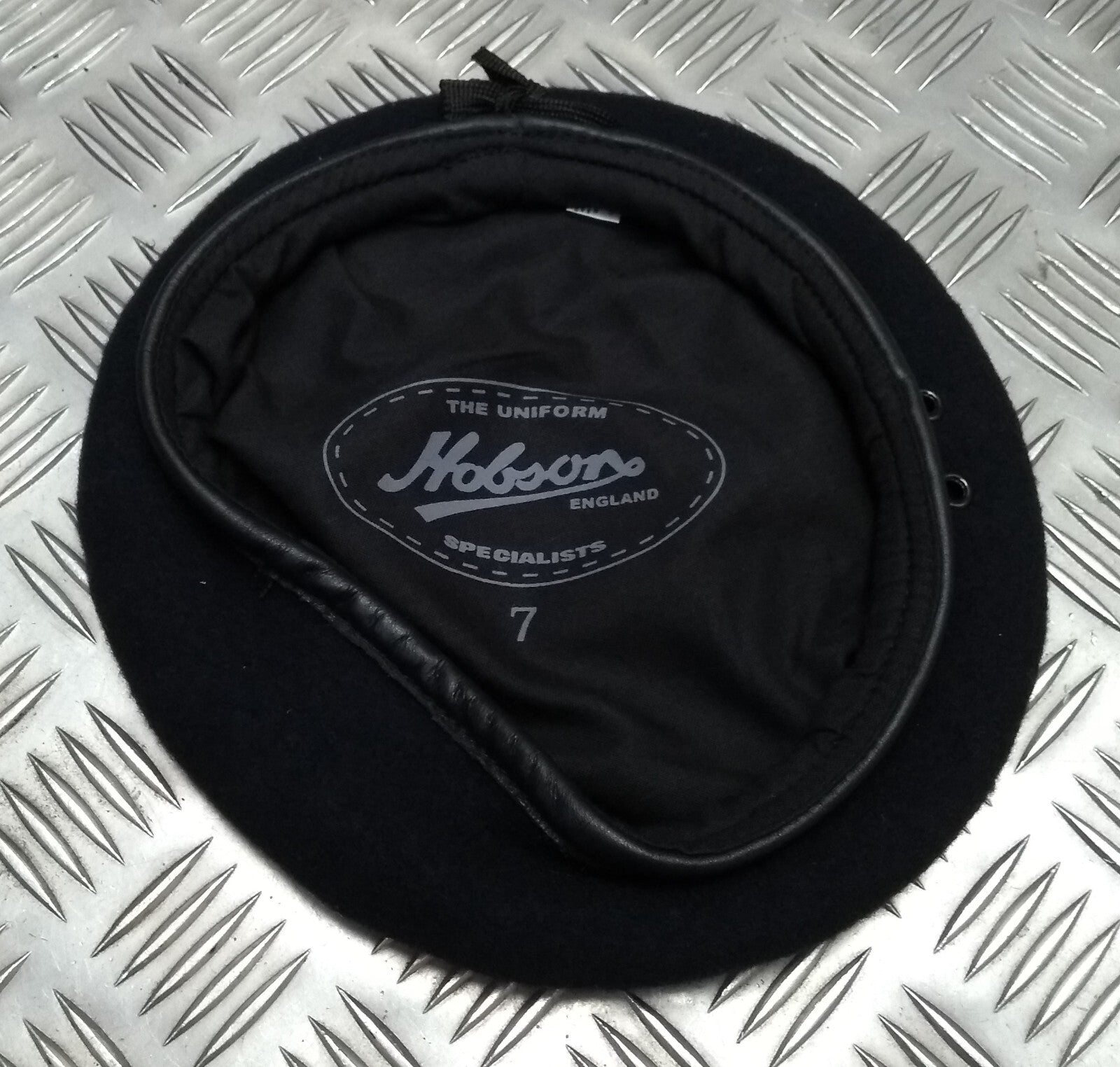 Blue Beret Genuine Hobson London Manufactures Sample 7 56cm
