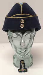 British Side Cap Royal Signals Forage Hat With Badge Size 56cm