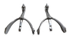 Swan Neck Spurs Short British Army / Boots Chrome / Silver Finish