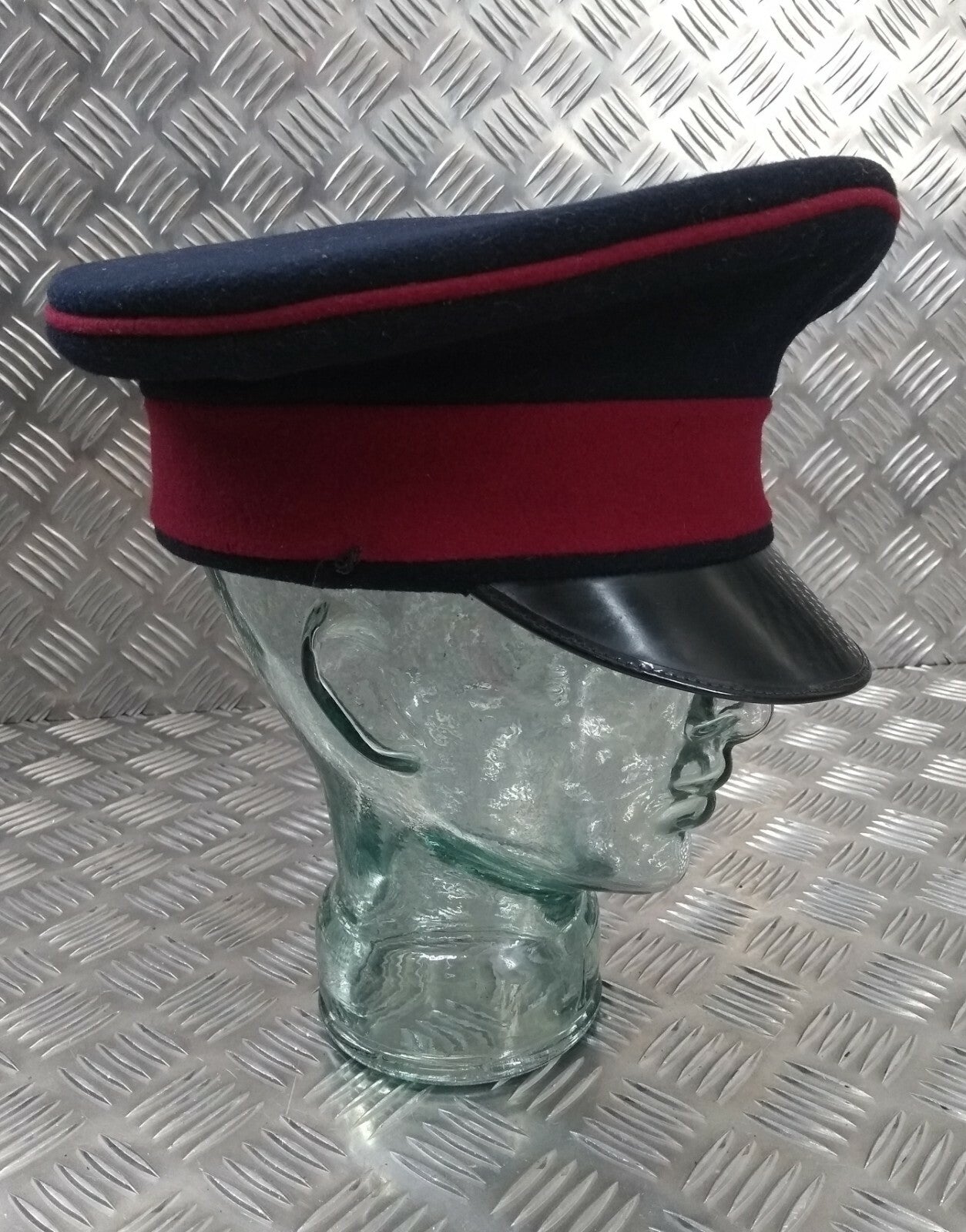 Genuine Vintage British Army Issue RAMC Regimental Dress Hat 1968 Size 7