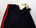No1 Dress Trousers British Army Blues Pattern RMAS With 1" Red Stripes W33"