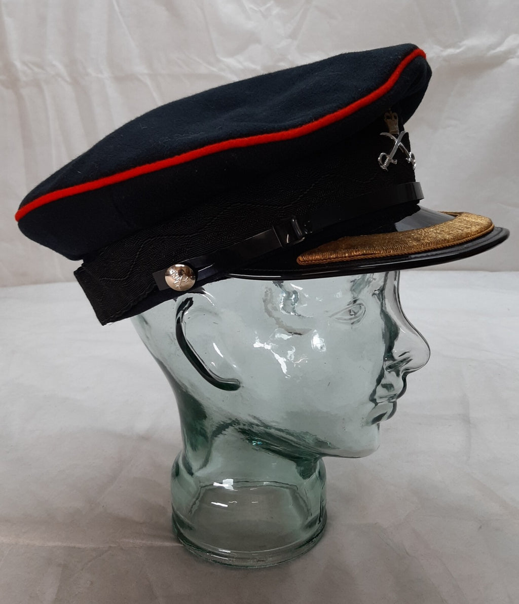No1 Dress Hat Officer Vintage British Army PTI Insignia Samuel Bros Size 57cm