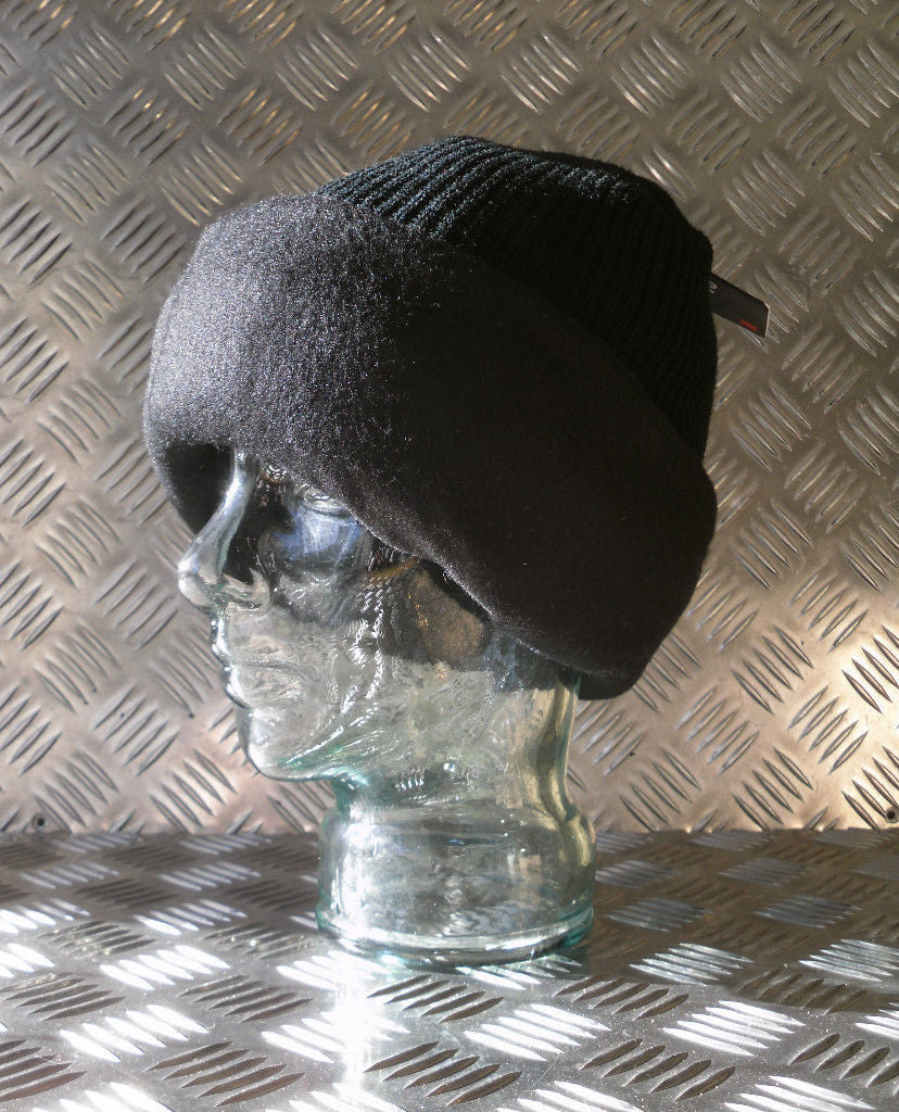 Black One (1) Hole Thinsulate Balaclava / Beanie Hat - Very Warm - Brand New