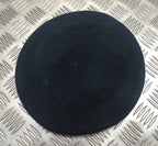 RAF Royal Air Force Beret Knitted Wool Blue Grey With Leather Rim & Badge Eyelets 57cm New