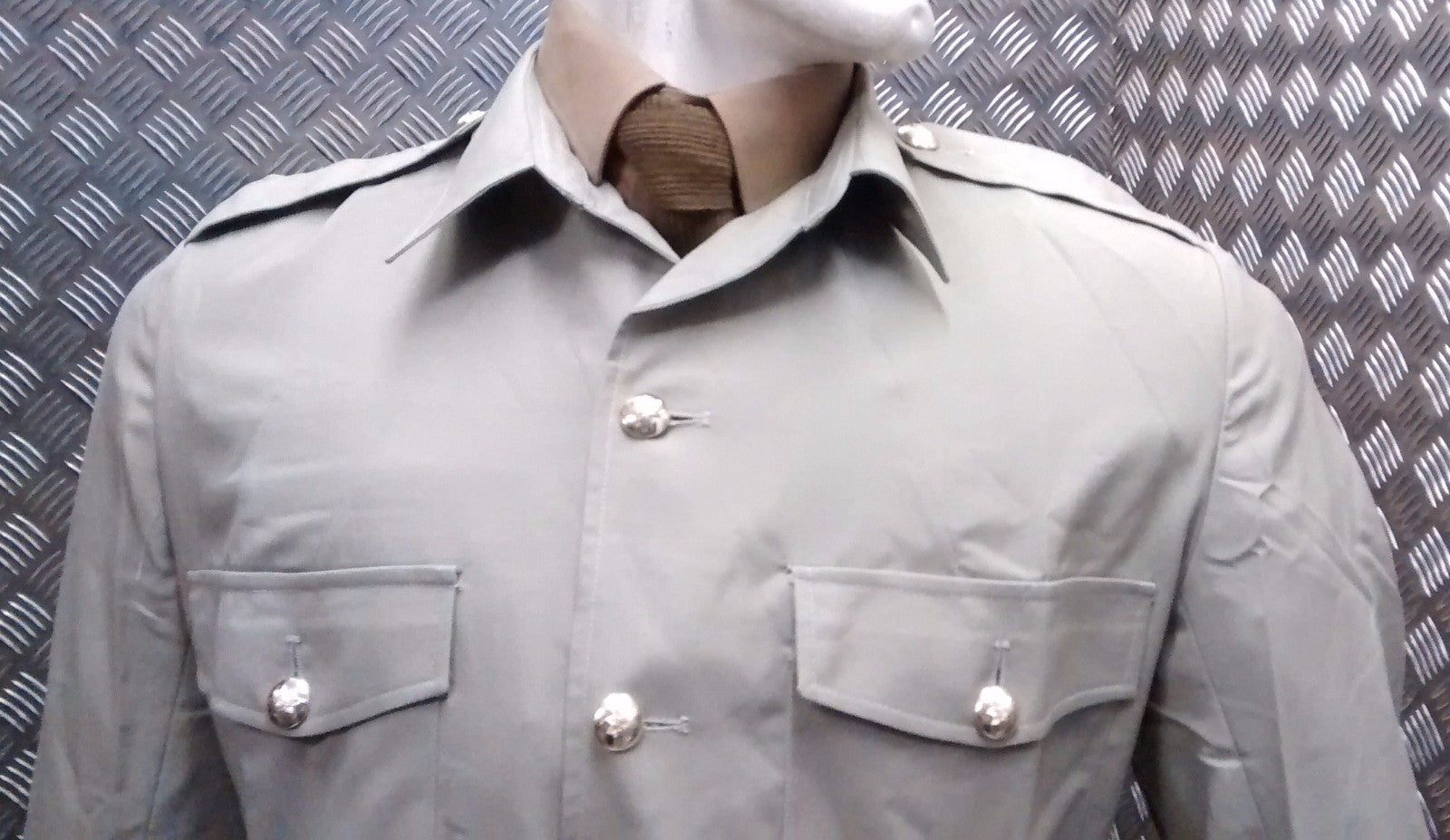 British No6 Army Dress Safari Tropical Suit No Buttons Assorted Sizes NEW