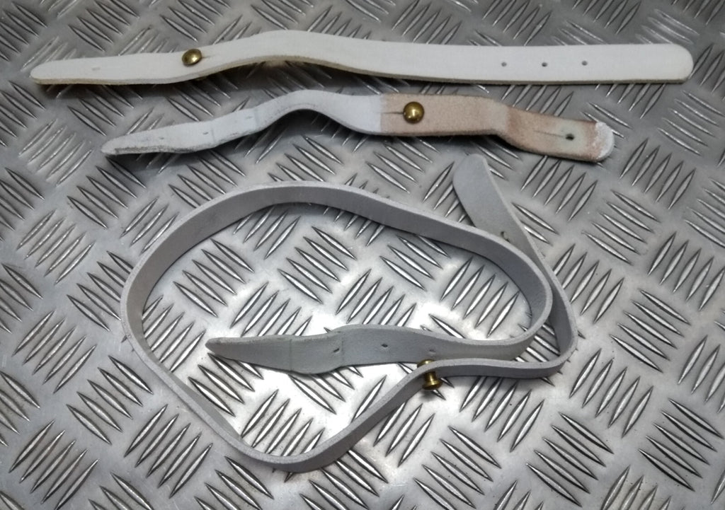 HCav No2 Buff Leather Sword Straps Assorted Lengths Household Cavalry