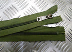 Genuine British YKK 68" Closed End Green Zip / Zipper Heavy Duty