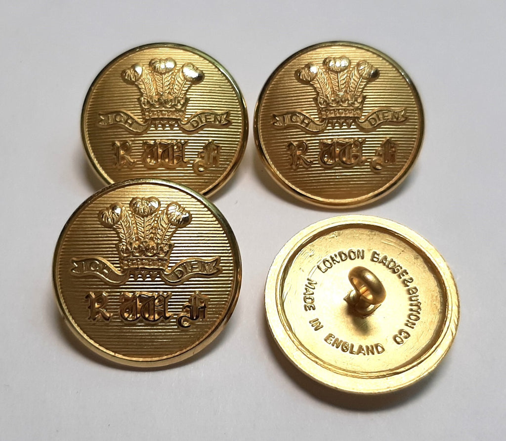 British Army RWF Buttons The Royal Welch Fusiliers Jacket / Blazer 36L