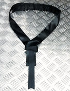 Genuine British Royal Navy Class 2 Silk Scarf Ensemble Black "Square Rig Scarf"