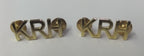 KRH Shoulder Title Badges Used Genuine British