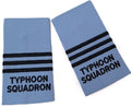 Typhoon Squadron Slides MTP RAF Royal Air Force Blue Shoulder Sliders 3 Bar