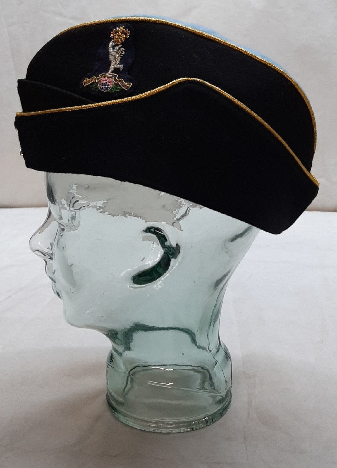 Side Cap British Royal Signals Forage Hat With Badge Size 56cm