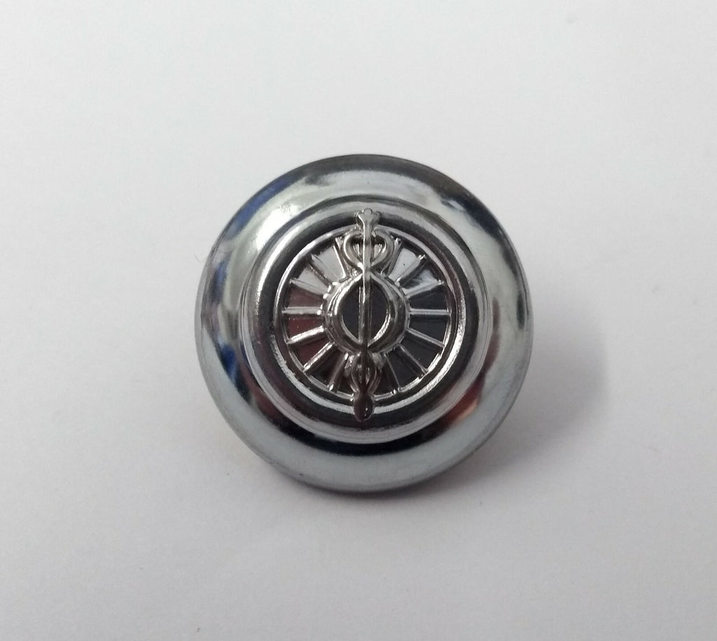 Genuine British Service Dress Chrome Buttons 38L - NEW