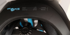 POC Ventral Air Spin Uranium Black Matt 260g 56-61 Bicycle Helmet with Box