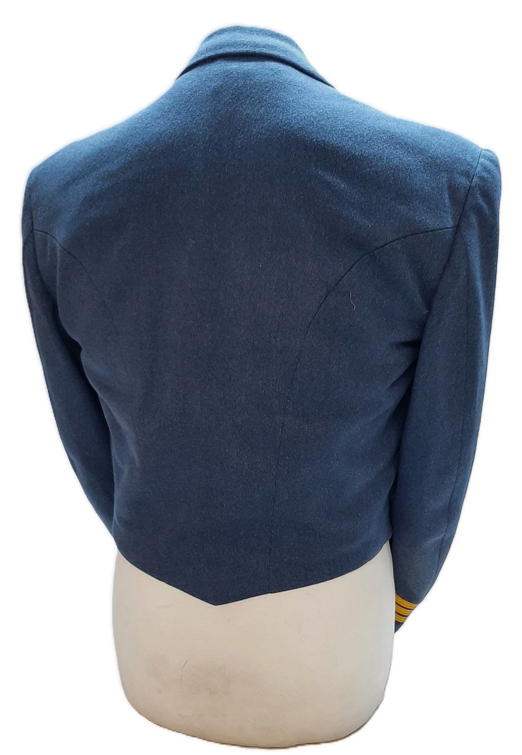RAF Royal Air Force Vintage Jacket Airforce Blue Grey Colour OFCs Mess Dress By Moss Bros