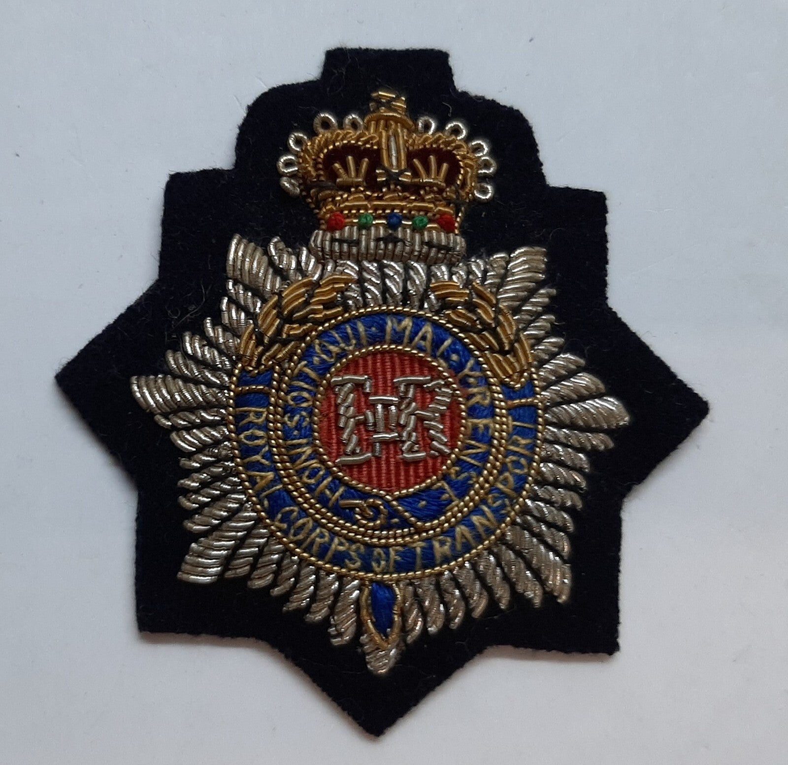 Vintage RCT Cap Badge British Army Old Pattern The Royal Corps of Transport