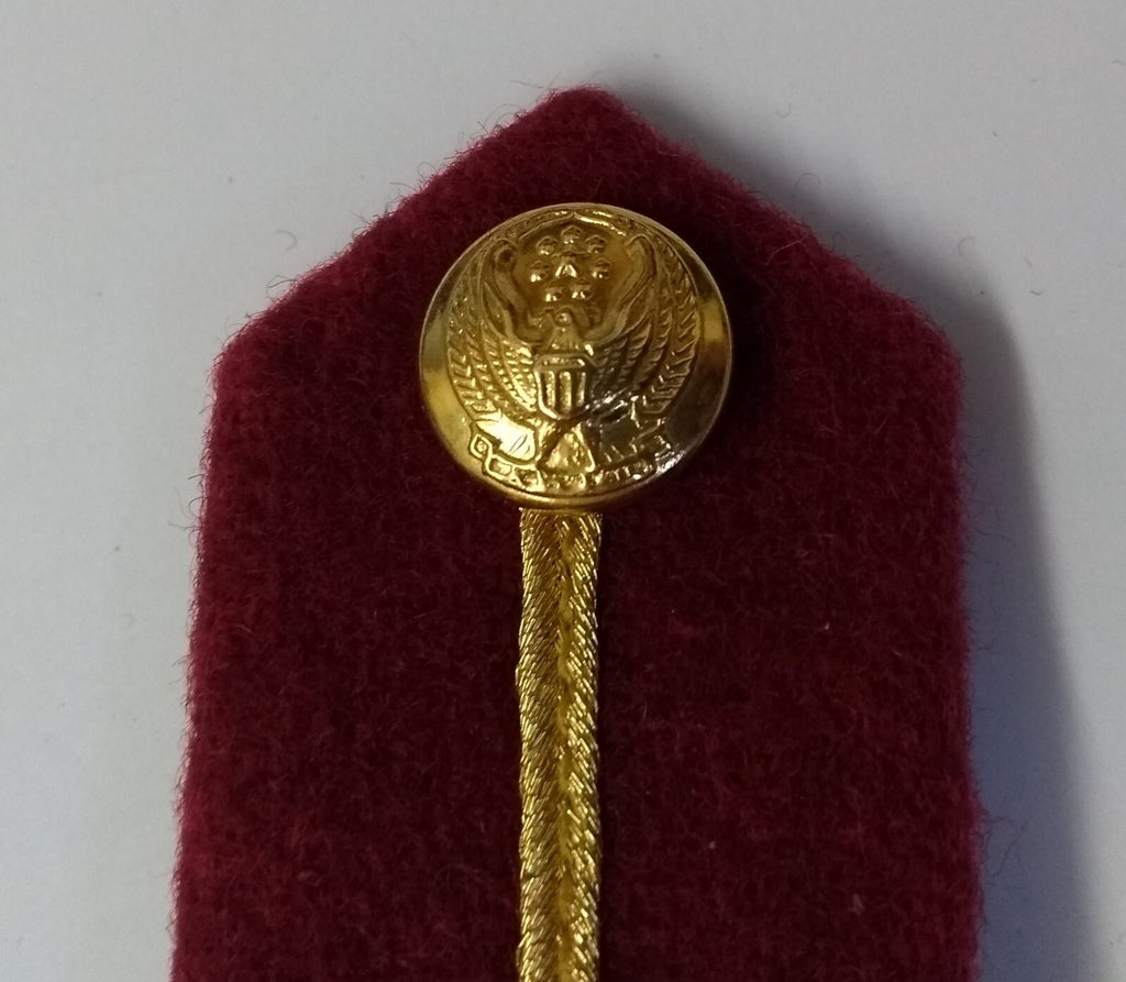 Abu Dhabi Officer Rank Collar Boards Gorgets & Insignia Buttons With Snap Clips