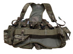 Airborne Army Webbing British Assault Camo Belt Yoke & Assorted Pouches (5)