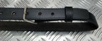 Genuine British Made Issue 1" Black Leather Utility Aux Strap Size 64