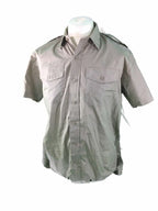 Stone Army Shirt Long or Short Sleeve British Army With Rank Insignia Present