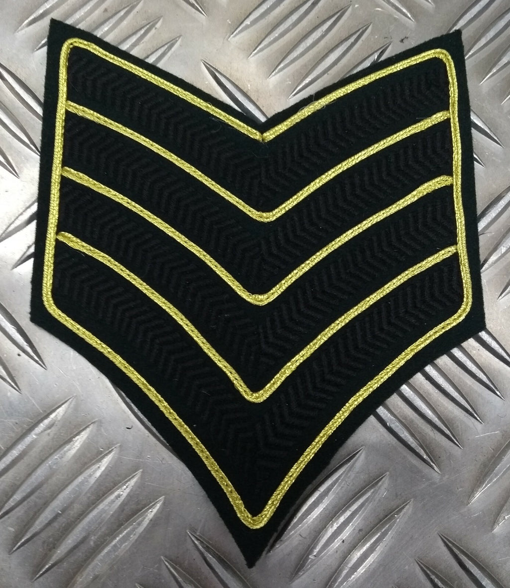 Genuine British Army Issue Royal Green Jackets & Rifles Rank Chevrons Assorted