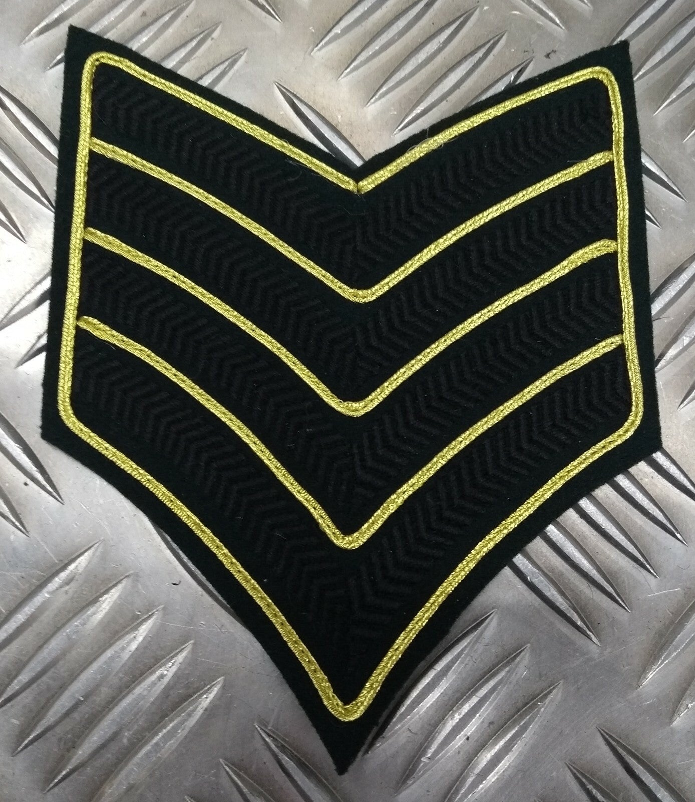 Genuine British Army Issue Royal Green Jackets & Rifles Rank Chevrons Assorted