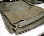 Vintage Army Issue Heavy-duty Vinyl Backpacks Belts Yokes & Pouches Heavy Wear