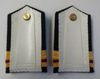 Genuine Canadian Naval Female Gold Wire Rank Shoulder Boards Epaulettes LFS12