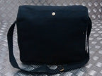 ARMY Style Canvas / Haversack / Satchel Shoulder Bag Black or Green - NEW