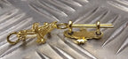 Genuine Issue RAF Royal Air Force Type Wingspan Eagle Matching Metal Badges MFCD6