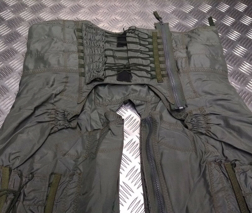 Anti G Trousers Fighter Pilot Full Coverage Beaufort RFD FCAGT Leg Zip Size 6