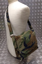 Woodland Camouflage Lightweight Compact Shoulder Bag