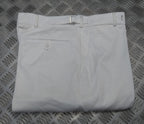 Royal Navy Trousers Class II C2 White Uniform Bell Bottomed Flares RN Waist 96cm