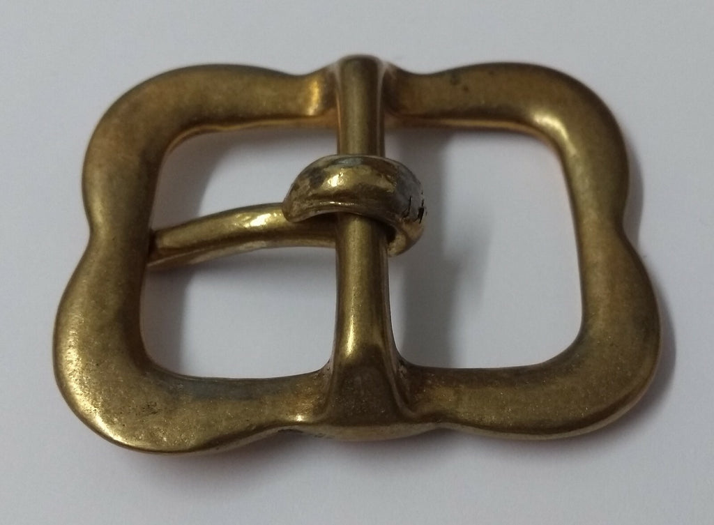 Vintage British Army RHG & H Cav Brass Coloured 1 1/4" Bridle Crown Buckle